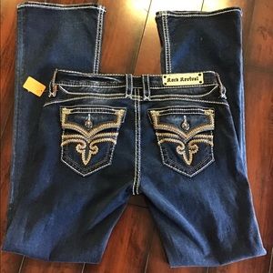 Trendy Rock Revival Denim